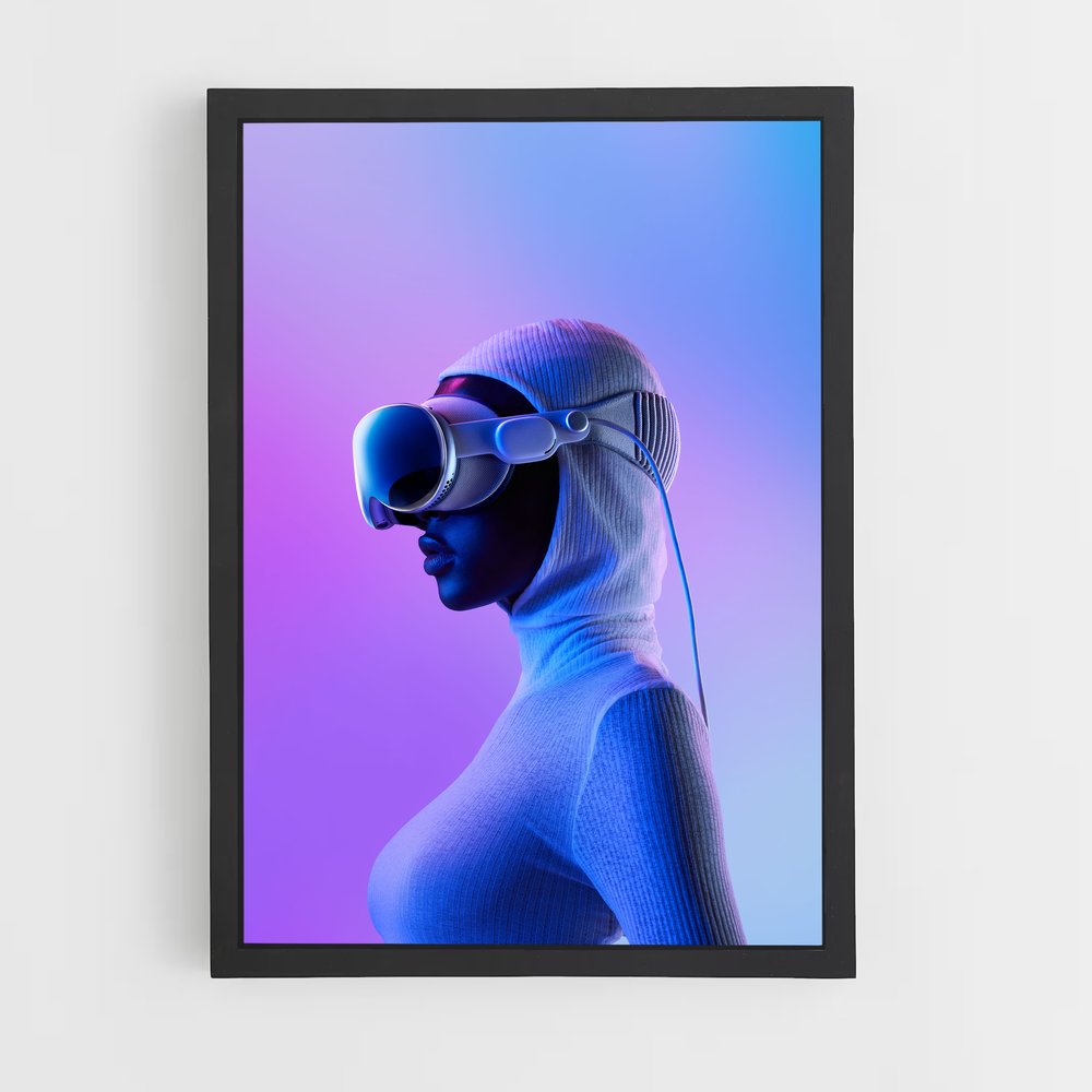 Poster Vision Virtuelle – affiche Consoles (vue 2)